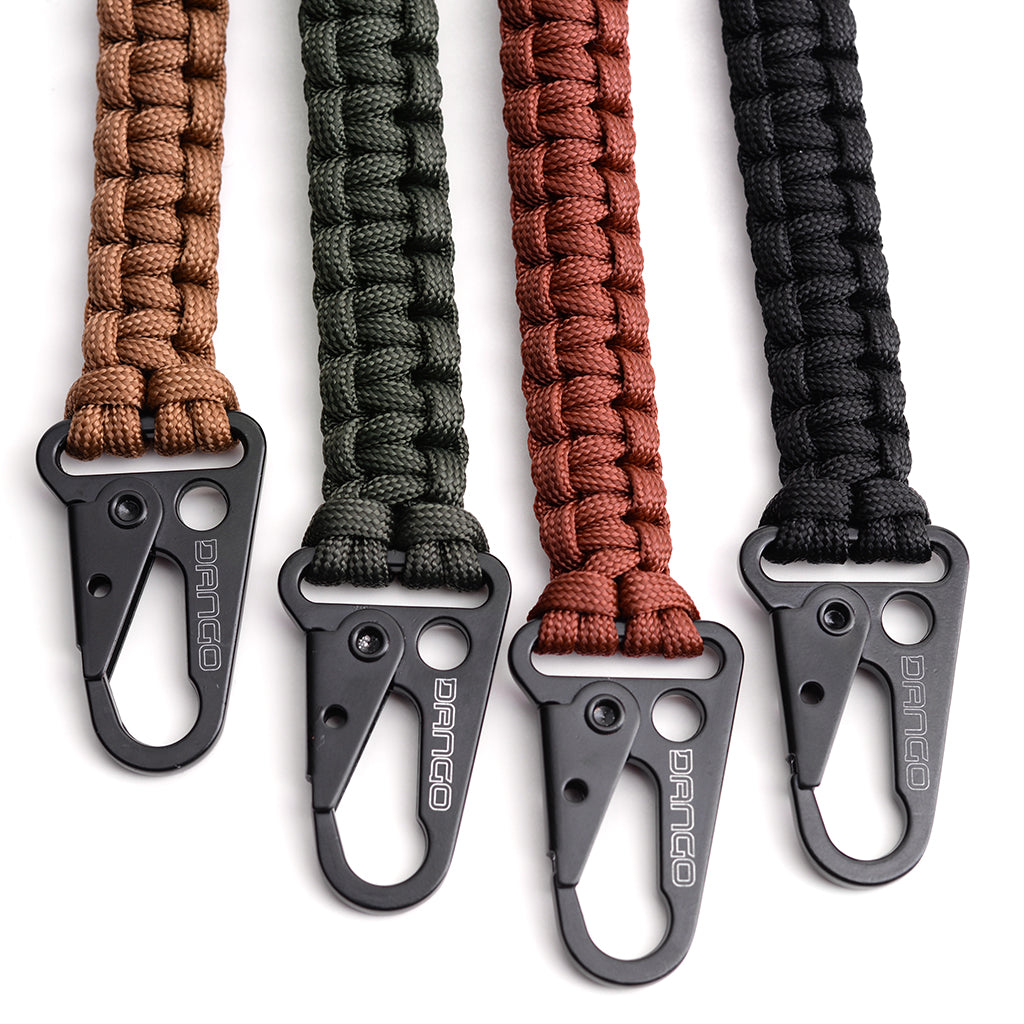 Dango Cords Tether cordino paracord Jet Black 550 cobra weave