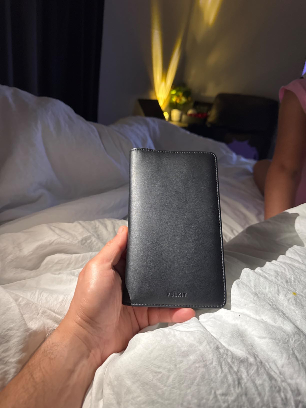 VULKIT Passport VPW100 Porta Passaporto RFID Rosa
