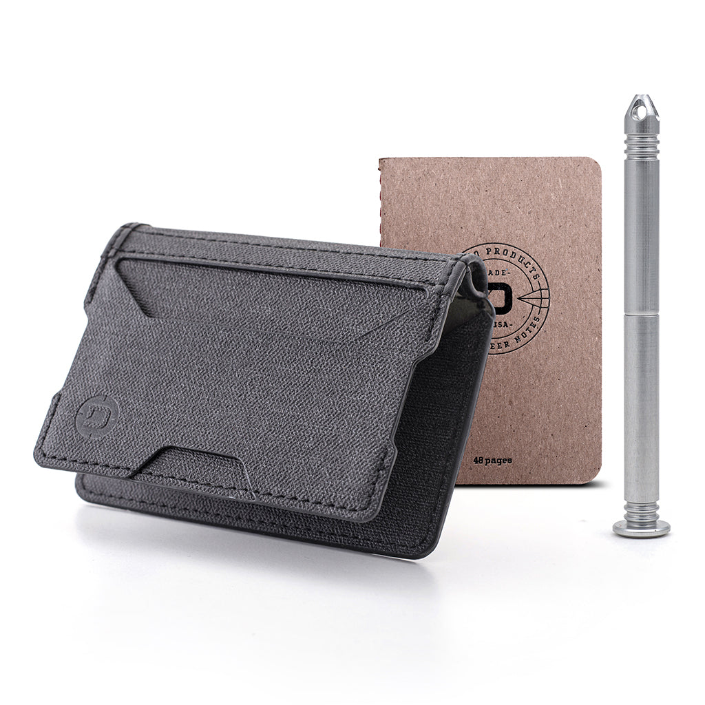 Dango A10 Pen Wallet Conversion Kit portafoglio bifold Whiskey Brown 9 carte