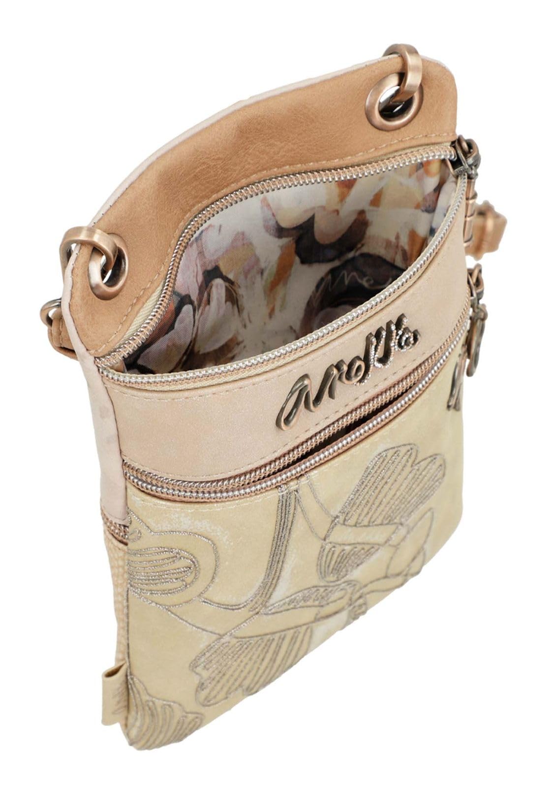 Anekke Whispers borsa mini tracolla 2 scomparti 15x22