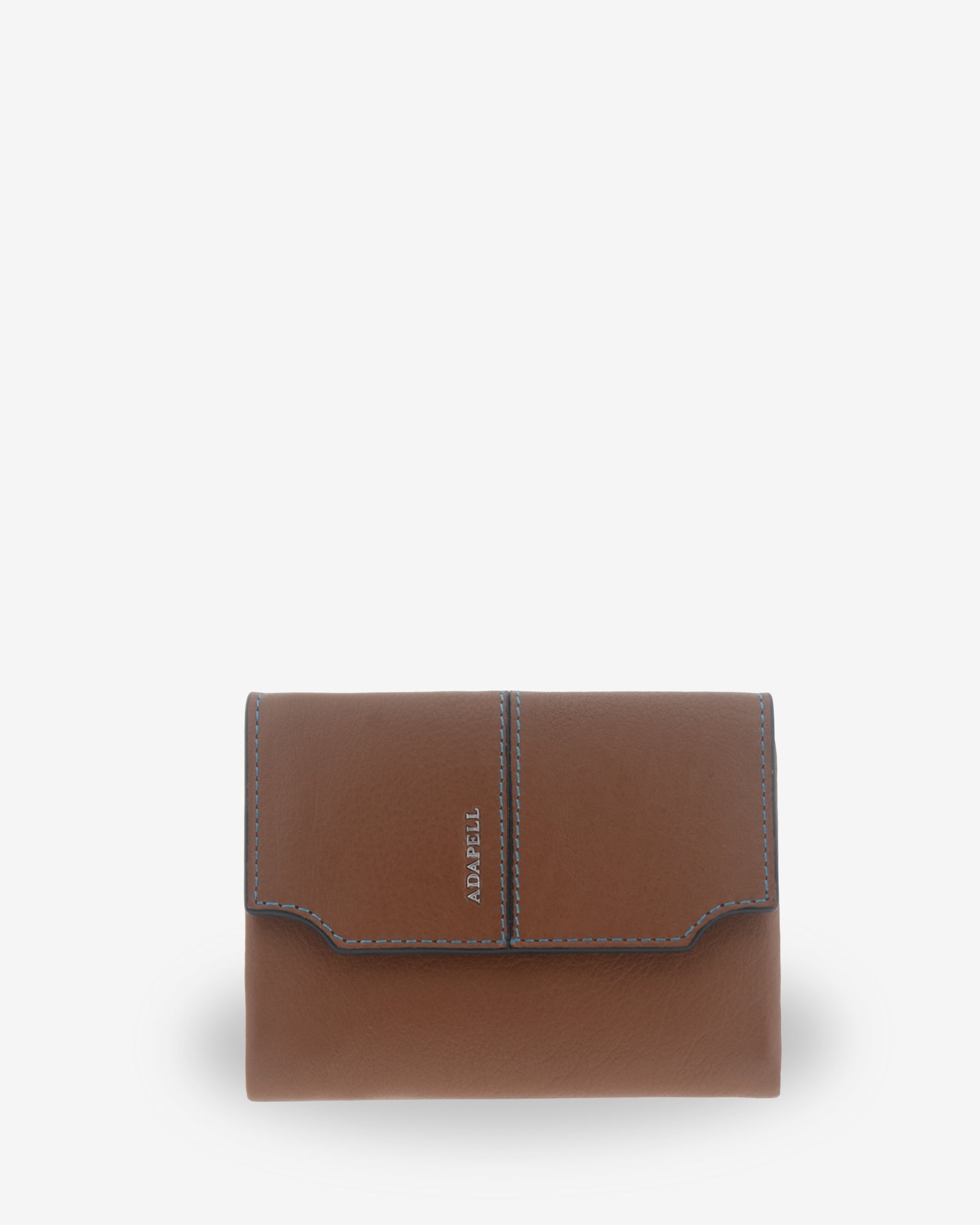 Adapell Atelier portafoglio donna pelle caramel 6 carte RFID