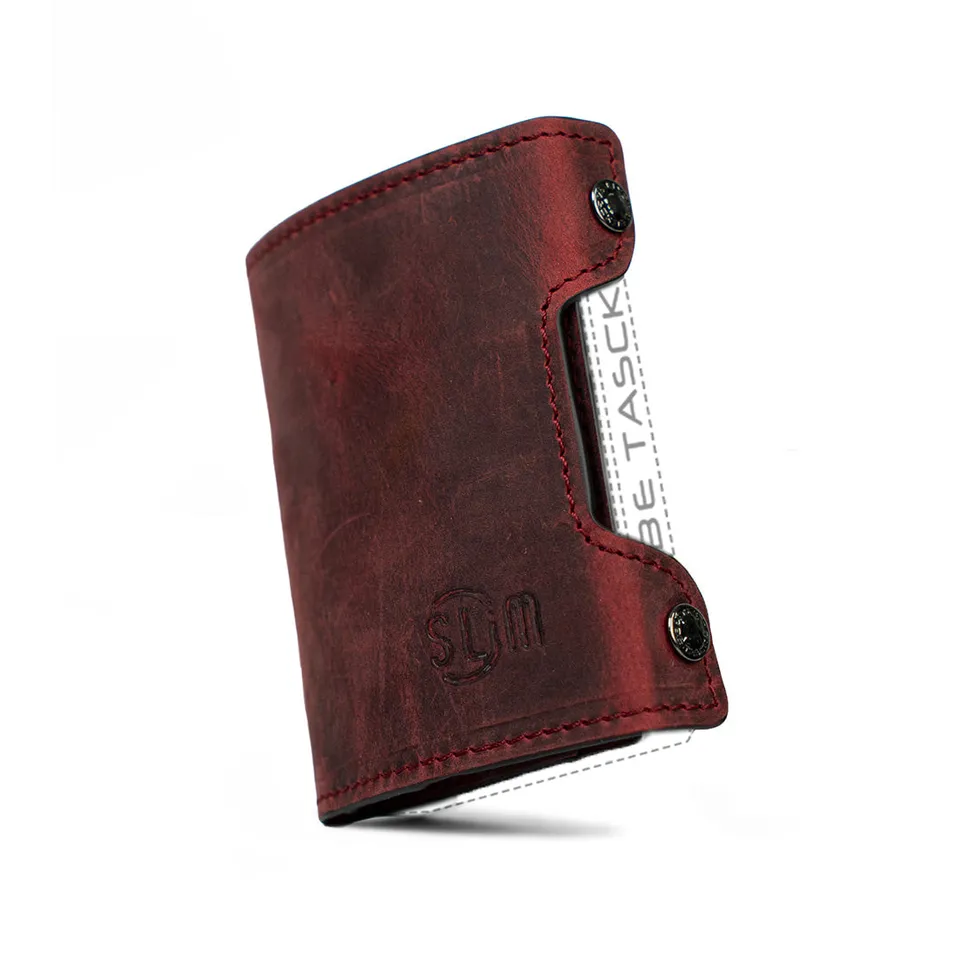 SLim Cover Pelle Be Tasck Crazy Horse Rosso