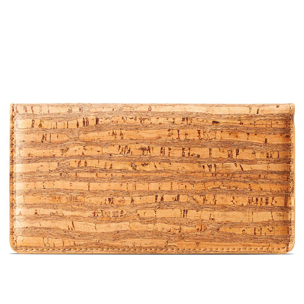 Corkor Wallets Portafoglio Zebra Bottone RFID