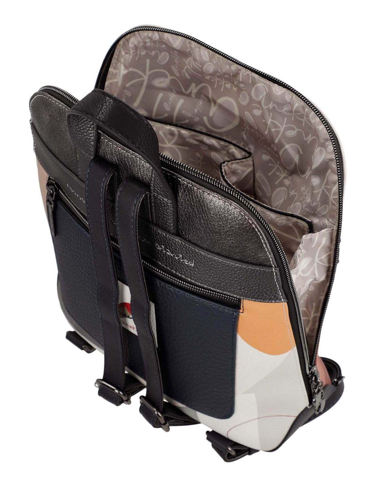Anekke Eikon zaino con tasca frontale donna stampato