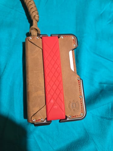 Dango D-Series D01 Dapper portafoglio bifold pelle grigio 17 carte