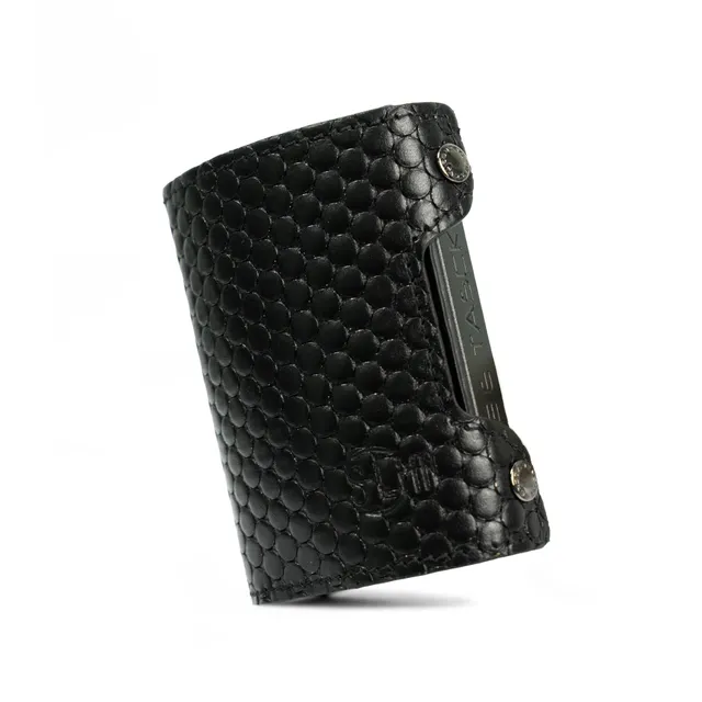 SLim Be Tasck Portafoglio Pelle Bolle Nero Frame Nero