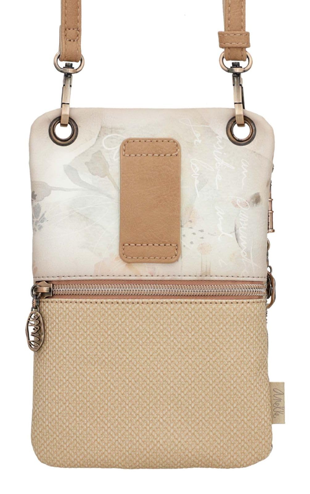 Anekke Whispers borsa mini tracolla 2 scomparti 15x22