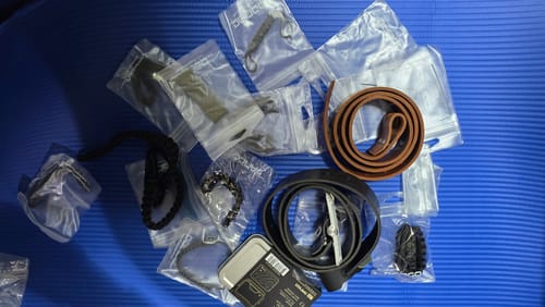 Dango Cords Tether cordino paracord Jet Black 550 cobra weave