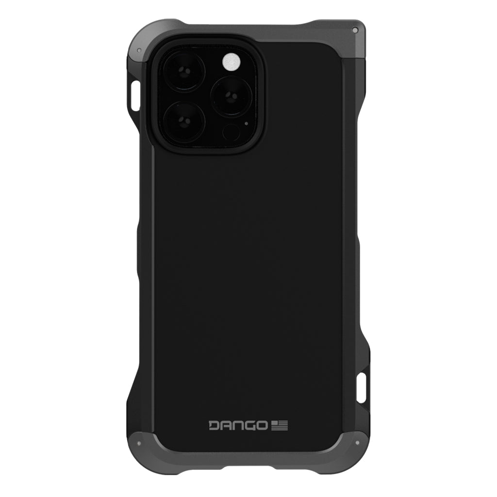 Dango Adapt Cover iPhone 16 Pro Max nero oro silicone