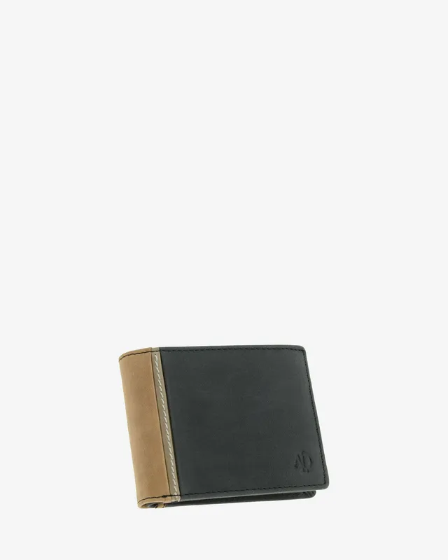 Adapell Oxford 1643 portafoglio uomo pelle nero RFID