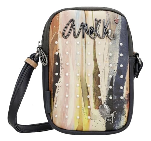 Anekke Studio Mini Tracolla Donna Blu Navy con Zip