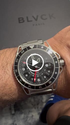 Dango GMT-01 orologio automatico acciaio nero