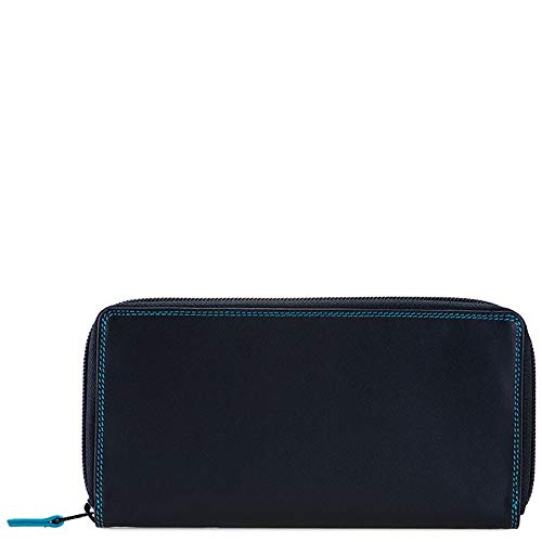 Mywalit Milano 1259 Portafoglio Pelle Zip Ritmo Nero