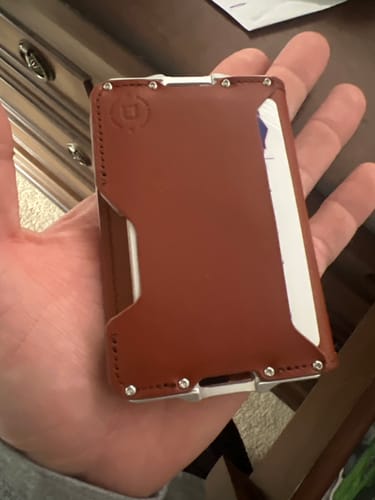 Dango D03 Dapper portafoglio bifold pelle whiskey brown