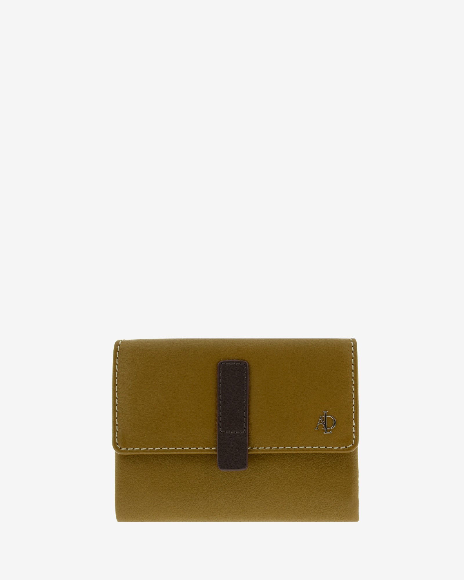 Adapell Affinità 4243 portafoglio piccolo pelle bronzo 9 carte
