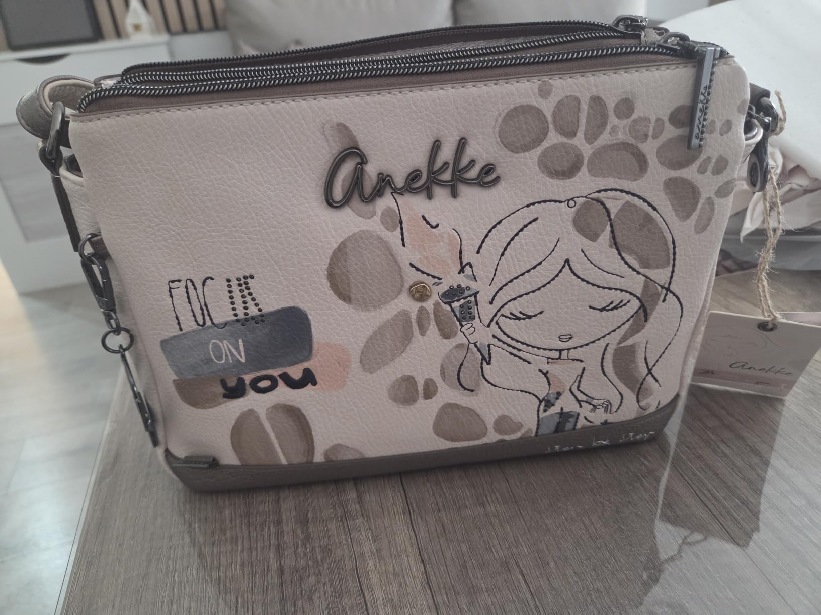 Anekke Olympia Borsa Tracolla Donna Ricamata