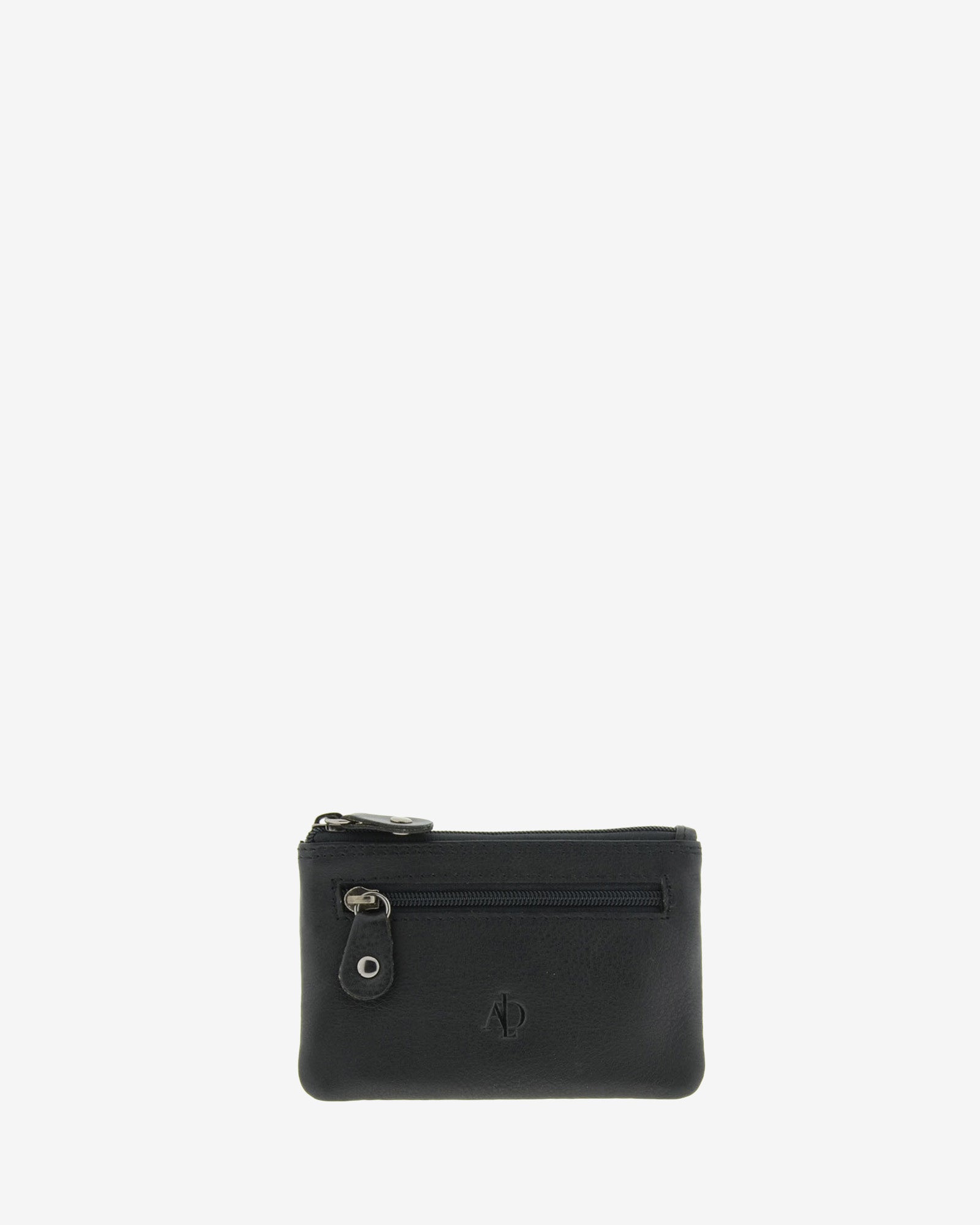 Adapell Básicos 8010 portamonete pelle nero