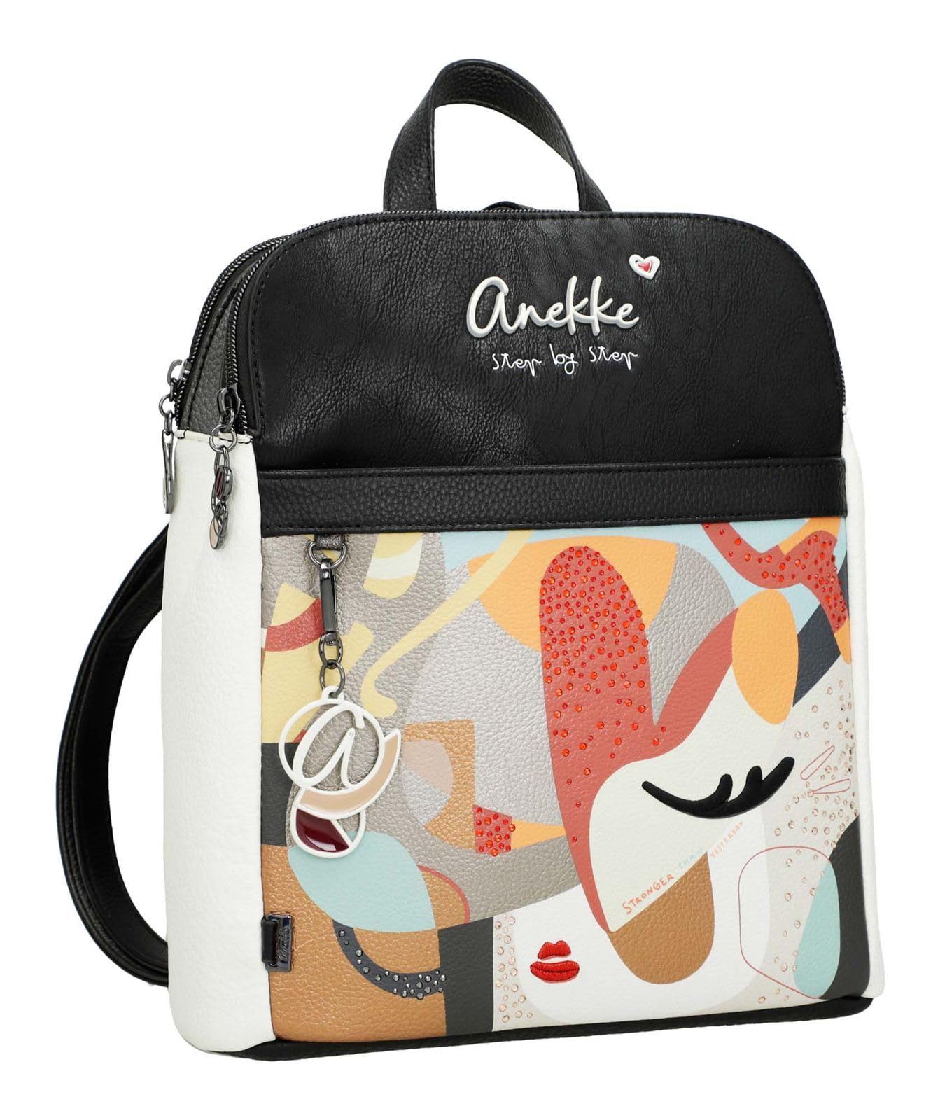 Anekke Eikon zaino donna stampato astratto