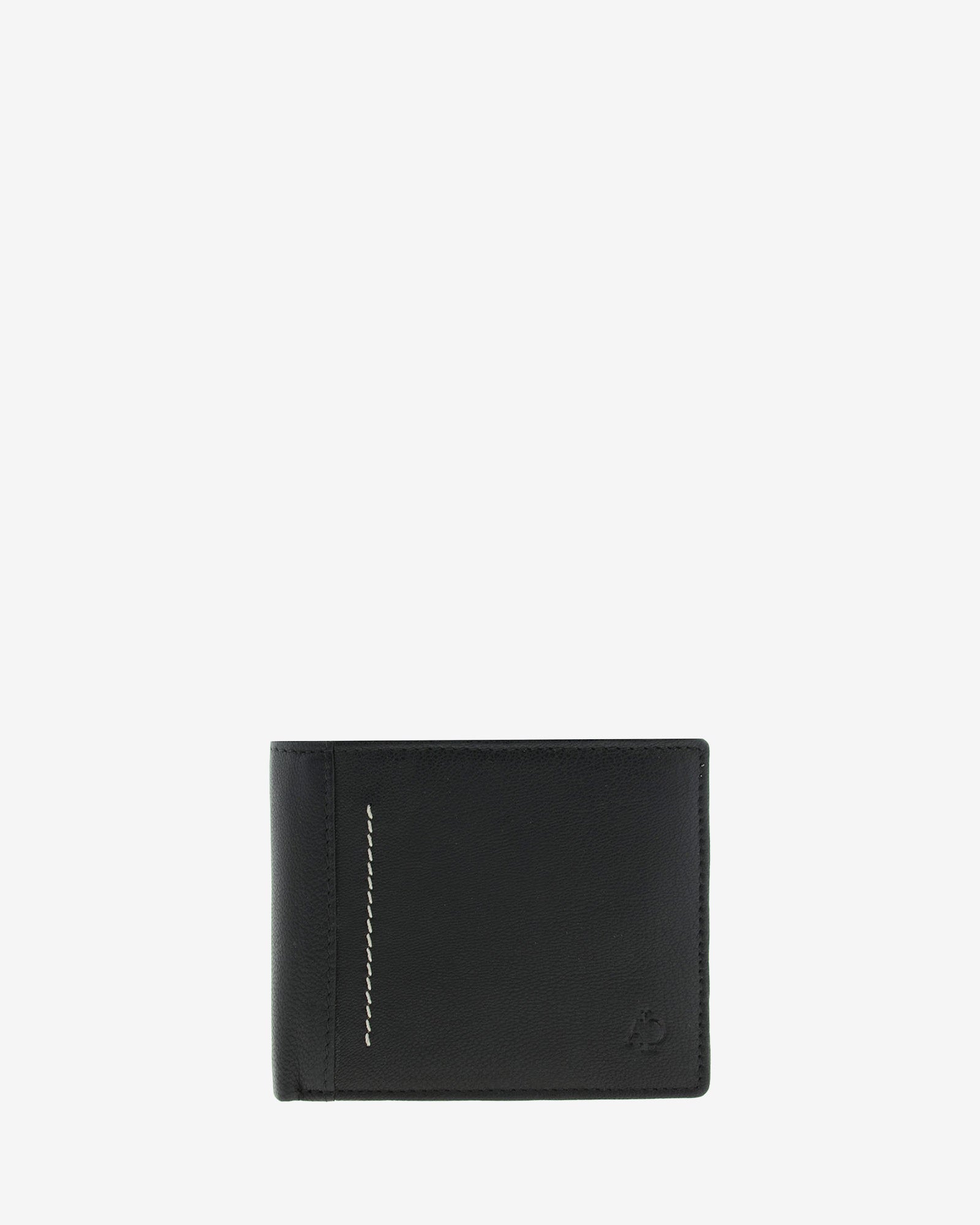 Adapell Maxwell 1658 portafoglio pelle nero RFID 7 carte