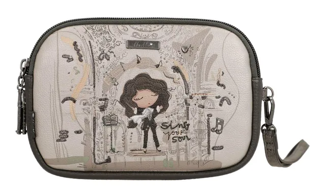Anekke Orchestra Beauty Case Pochette Doppia Cerniera