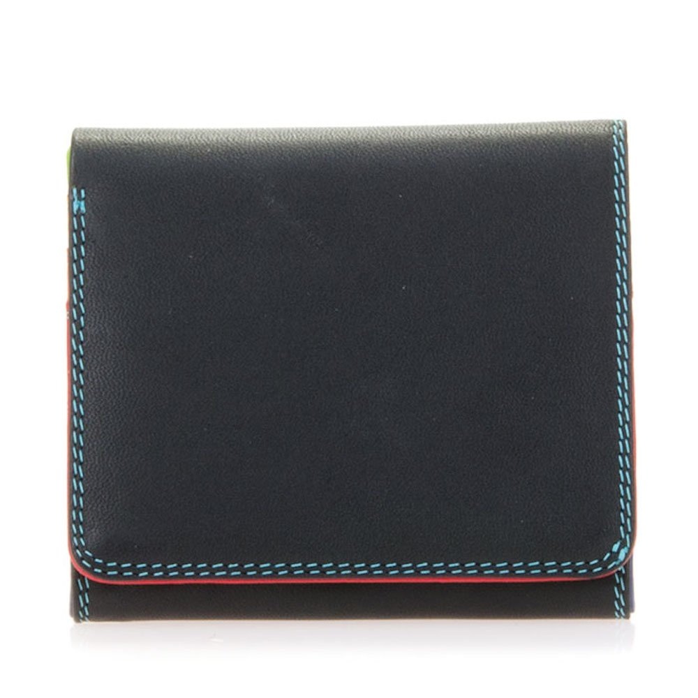 Mywalit Milano Bi-Fold Portafoglio Pelle Sangria Multi