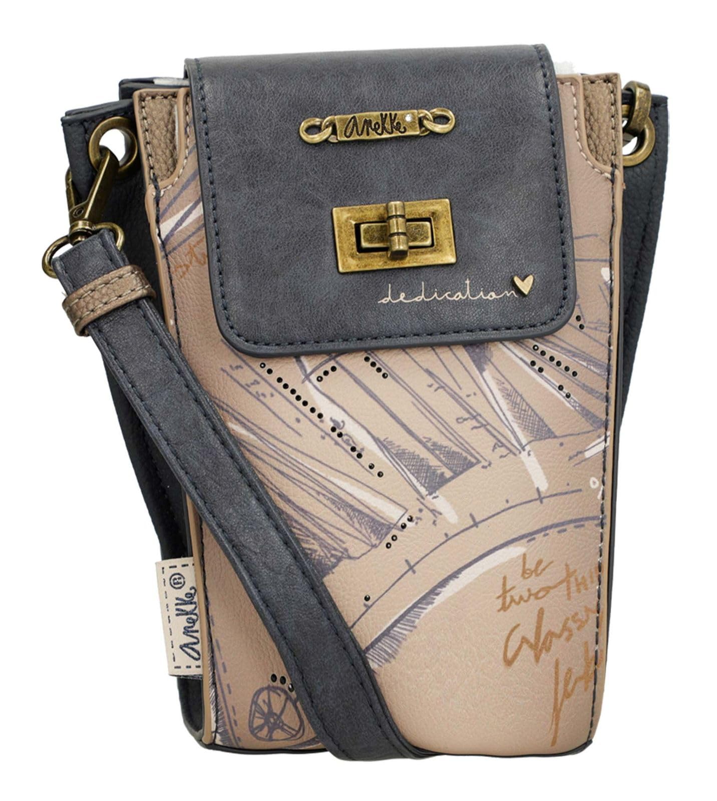 Anekke Studio Mini tracolla stampata donna