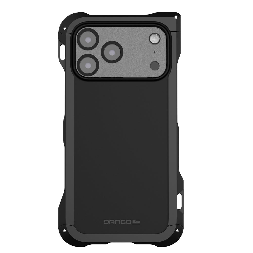 Dango Adapt Cover iPhone 18 Pro Max nero vetro camera