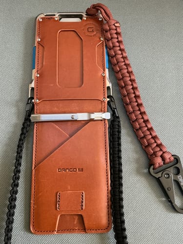 Dango M1 Maverick 4 Pocket Bifold portafoglio pelle Whiskey Brown