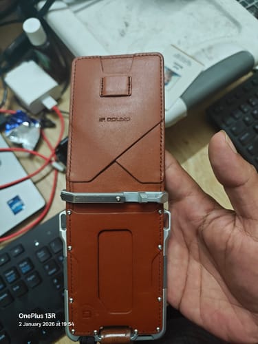 Dango M1 Maverick 4 Pocket Bifold portafoglio pelle Whiskey Brown