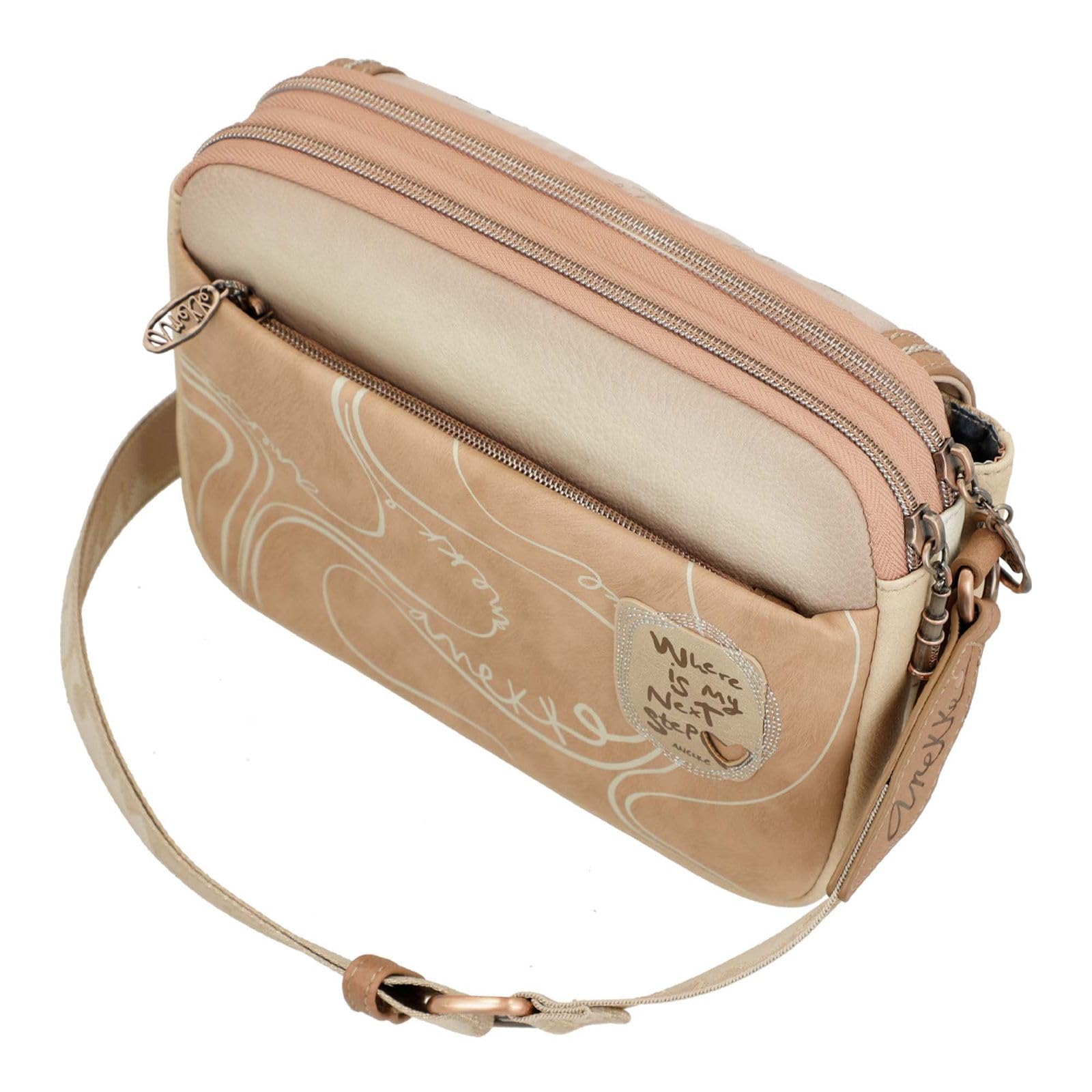 Anekke Memories borsa a tracolla patta ovale 25x18 cm