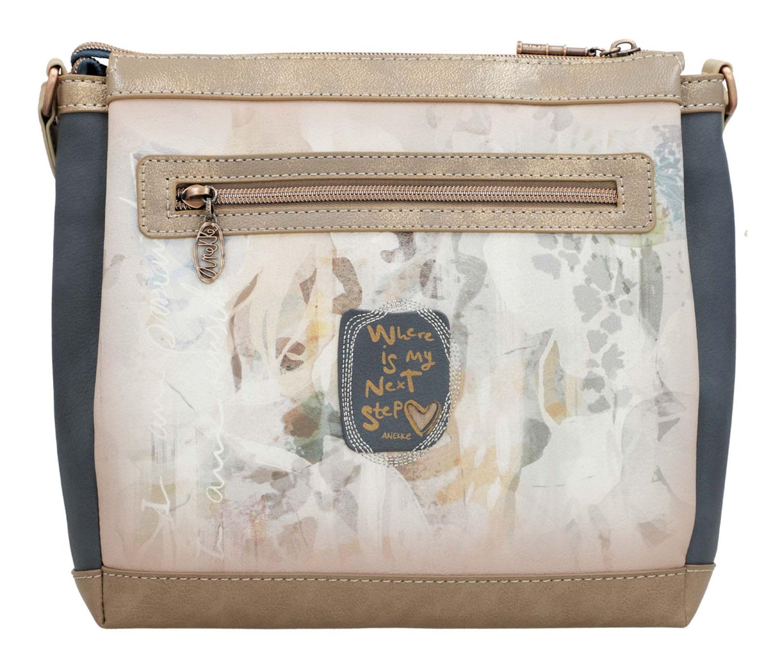 ANEKKE Memories borsa tracolla 3 scomparti 27x25x8