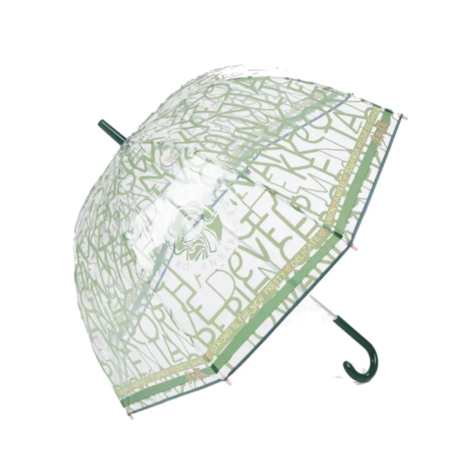 Anekke Original Ombrello Vinile Verde Multicolore