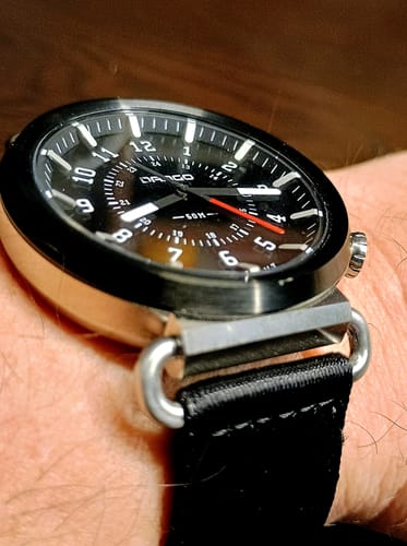 Dango TK-01 orologio outdoor quarzo nylon nero 45mm