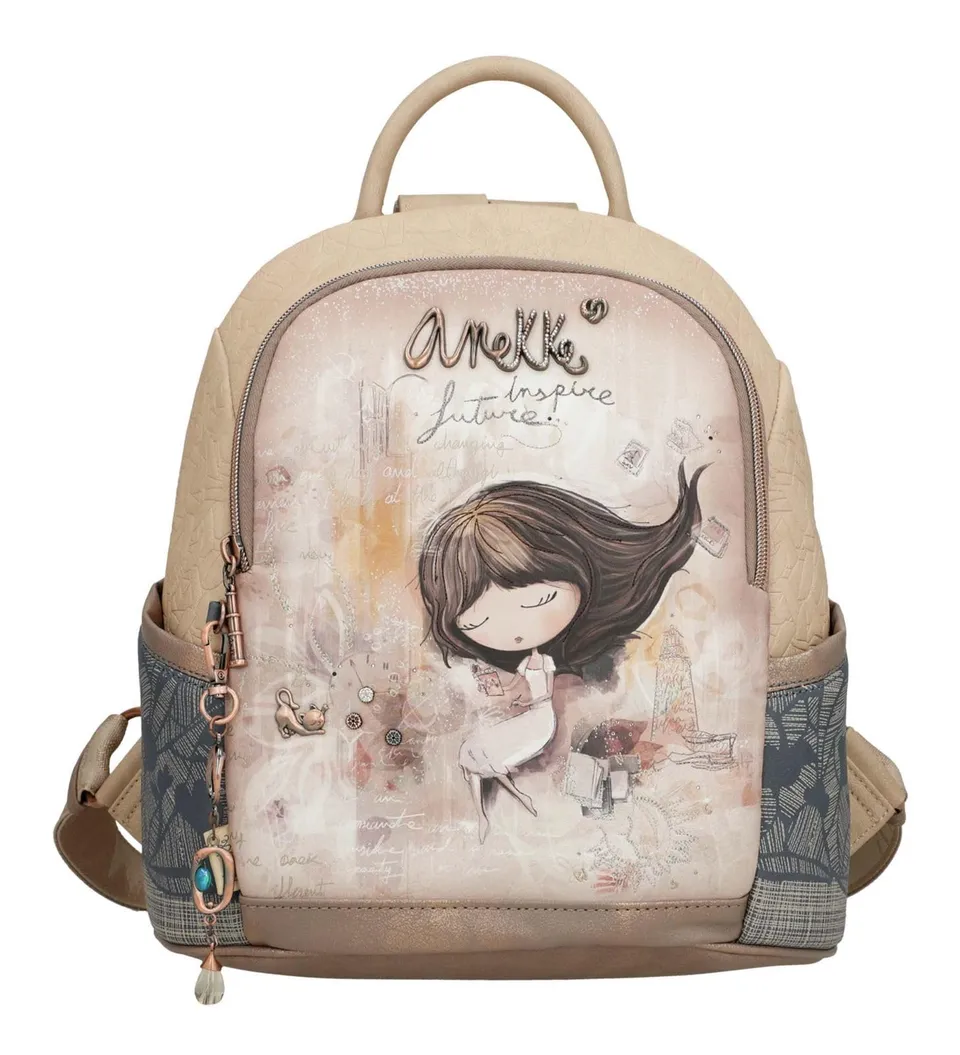 Anekke Memories Zaino Antifurto 28x30x13,5cm Donna