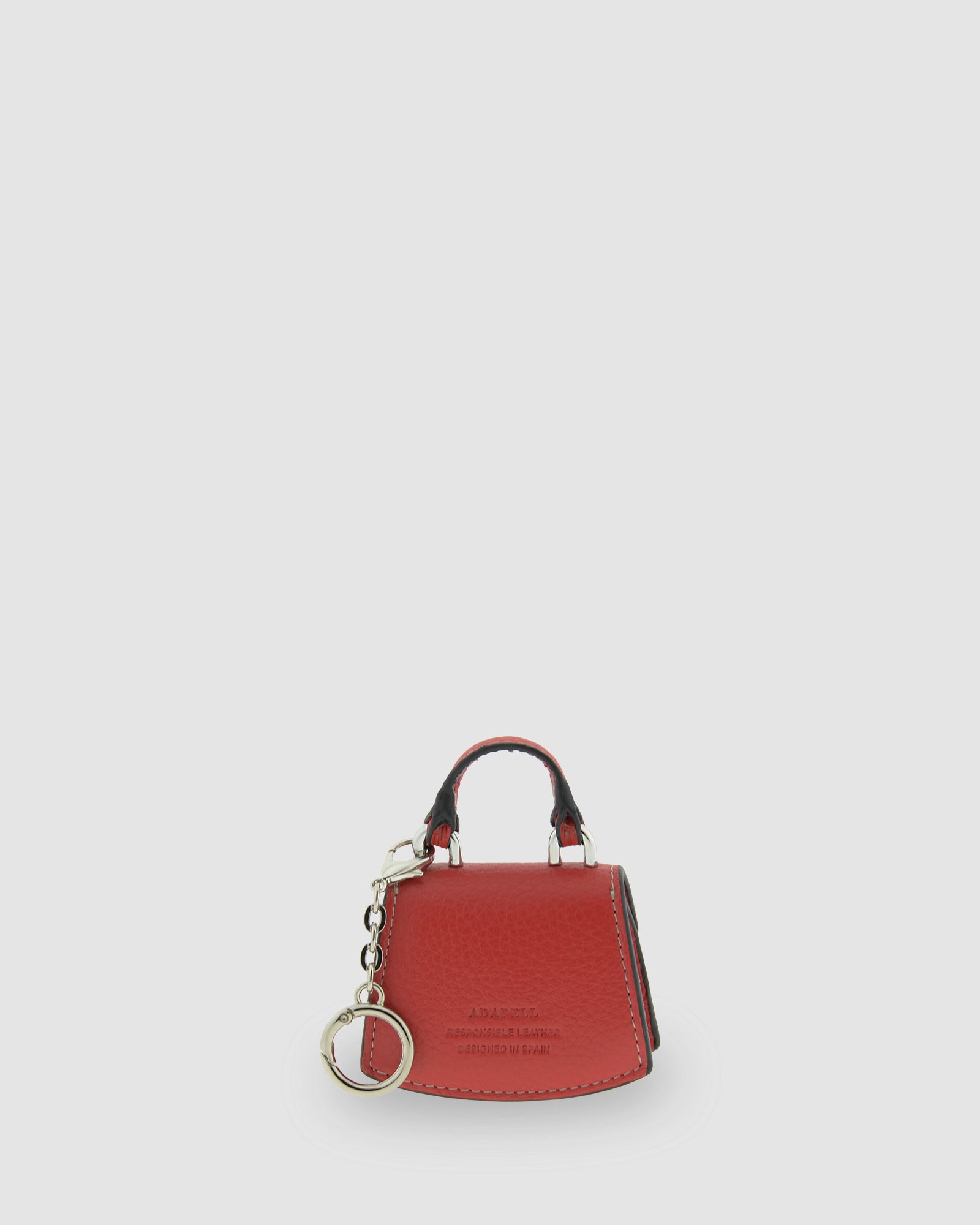 Adapell Nexo charm borsa nero porta auricolari pelle