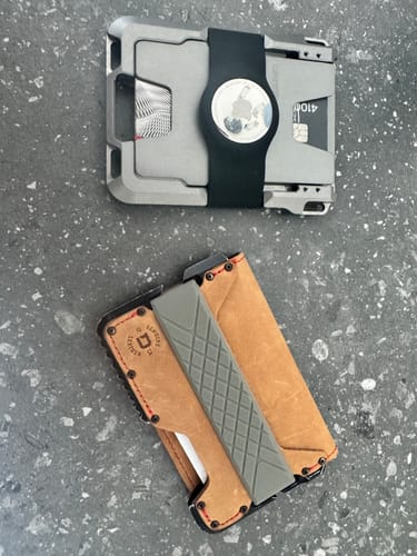 Dango M1 Maverick portafoglio pelle whiskey brown RFID