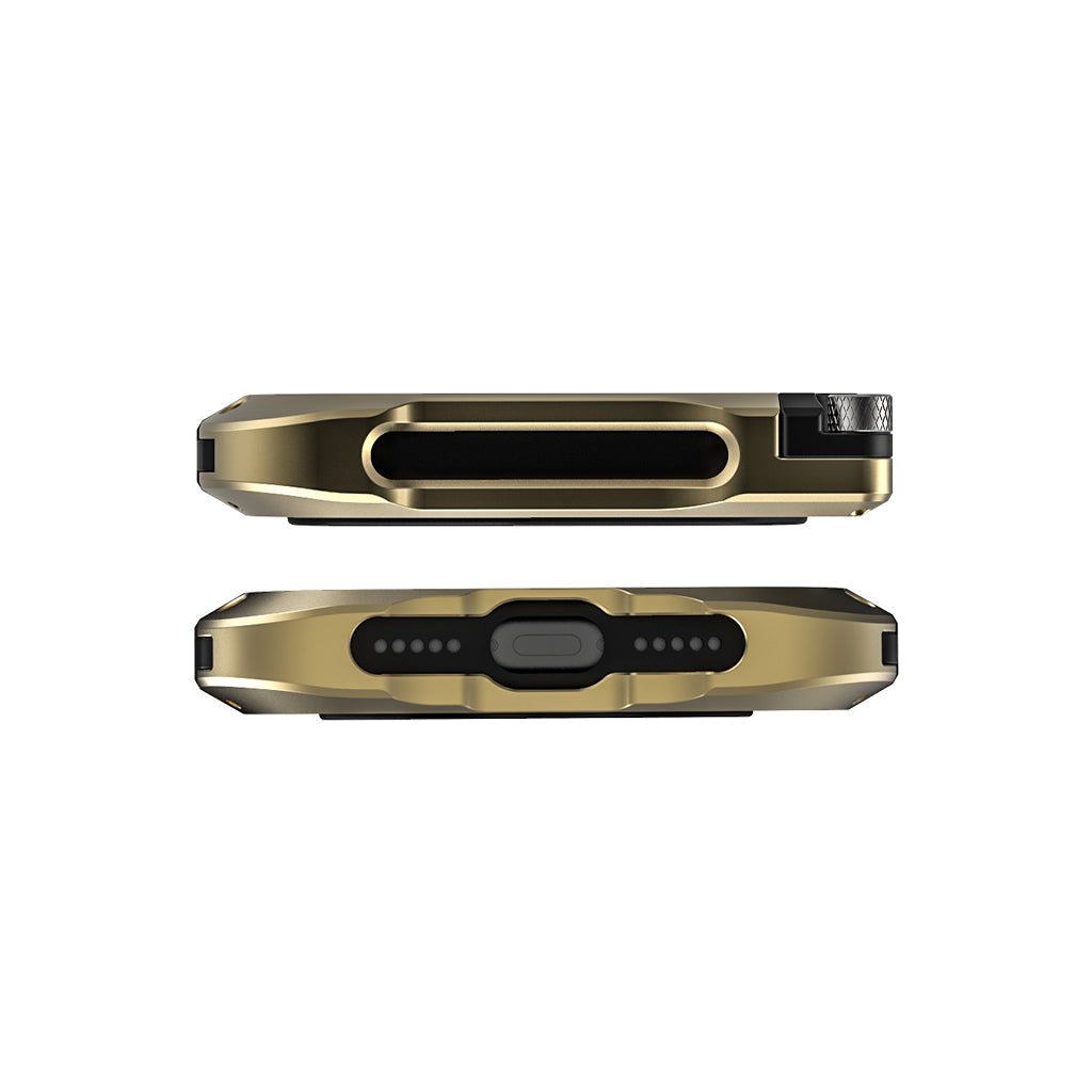 Dango Adapt Case cover iPhone 17 Pro Jet Black Champagne Gold MagSafe
