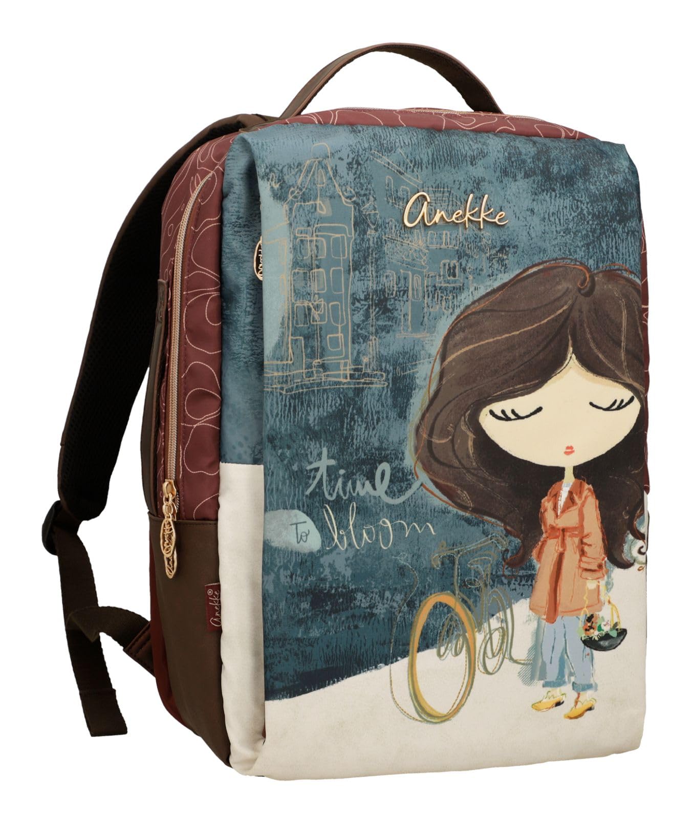 Anekke Tulip zaino da viaggio donna stampato