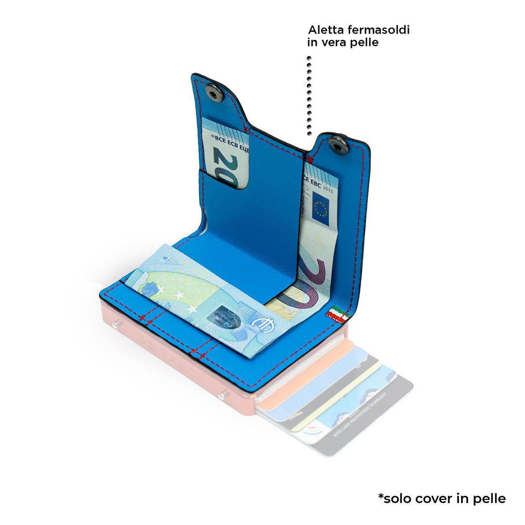 SLim Cover Pelle Be Tasck tricolore Italia custodia pelle
