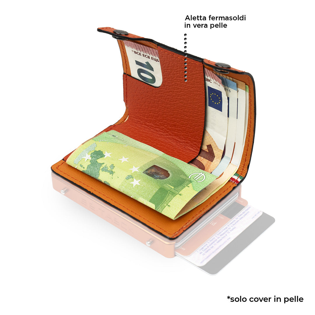 SLim Cover Pelle Be Tasck Cinghialino Cover Arancio