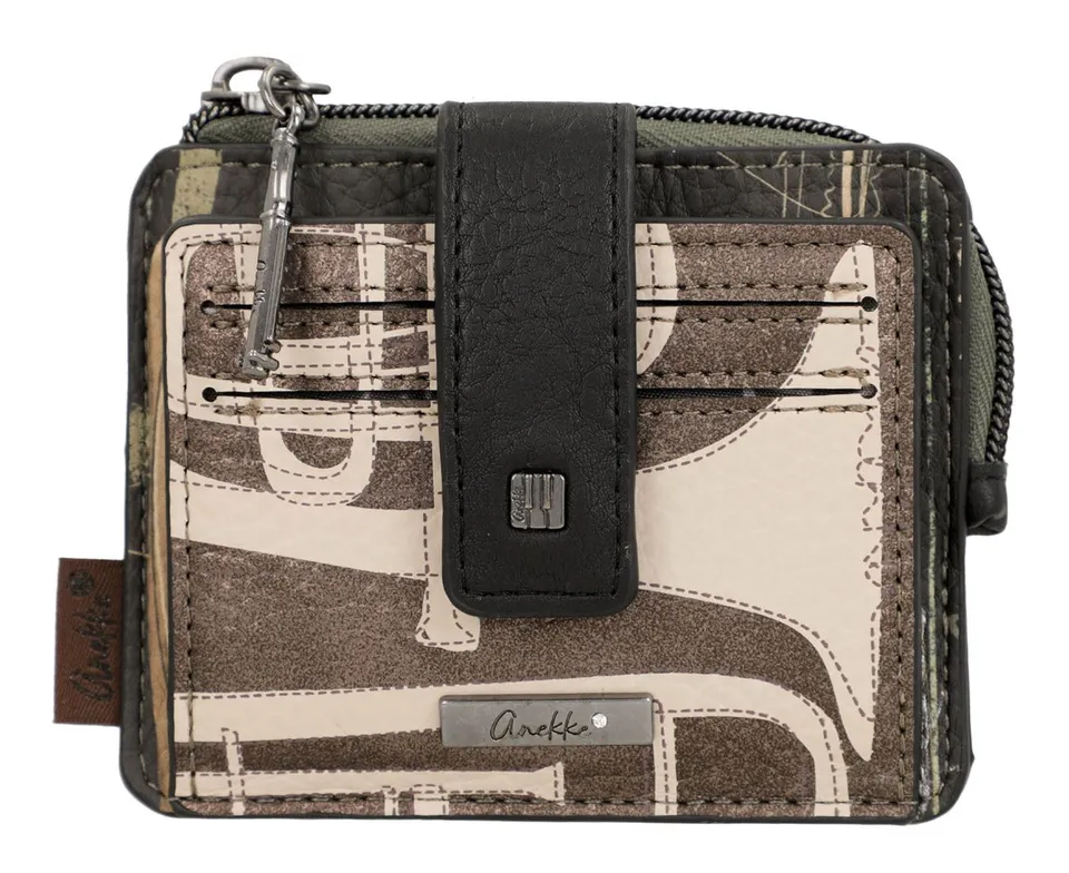 Anekke Melody Portatessere Piccolo con Zip Monete