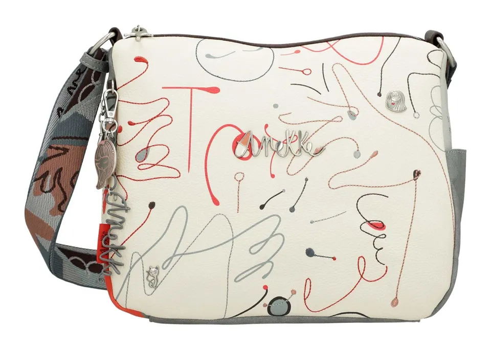 Anekke Mediterranean Borsa a Tracolla Ole con Zip