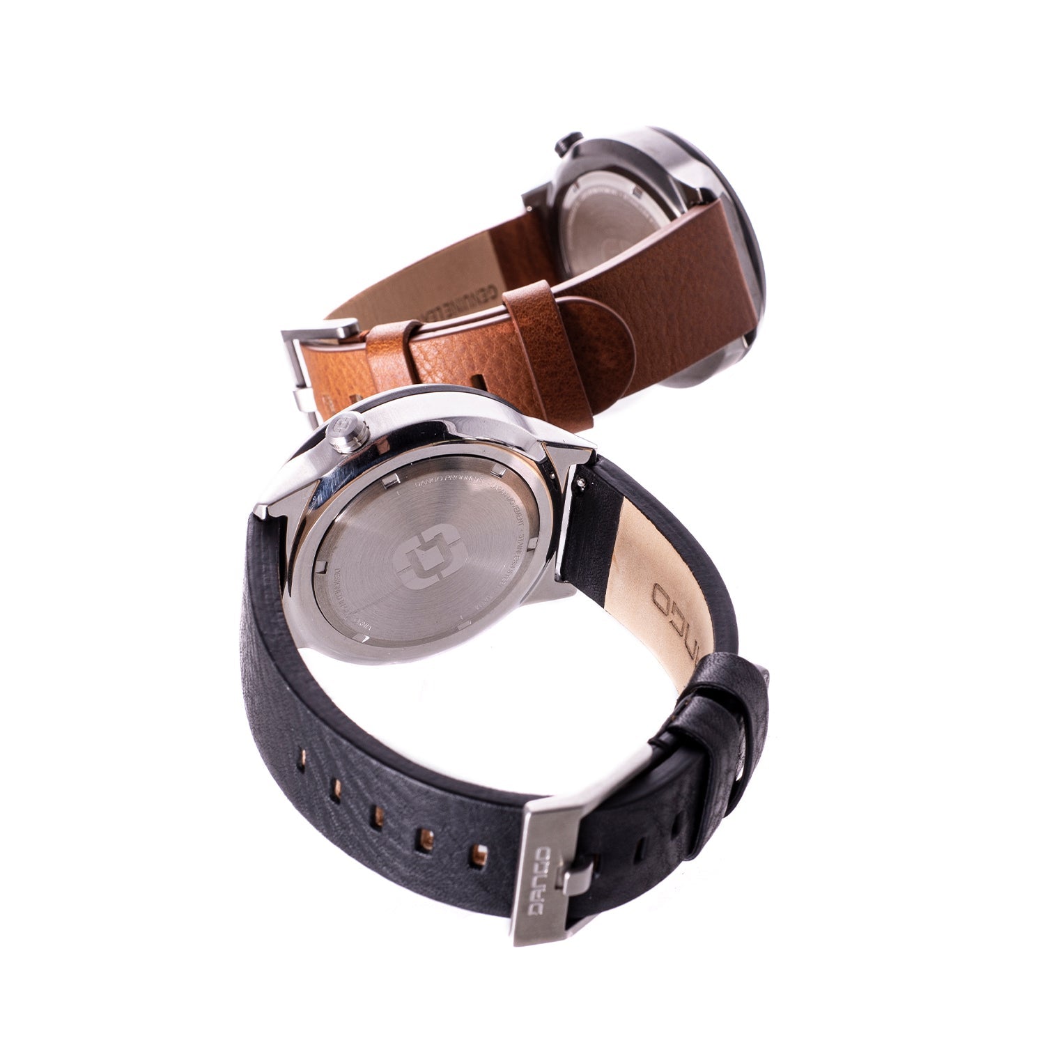 Dango Dapper Watch Orologio 45mm Pelle Nera 50M