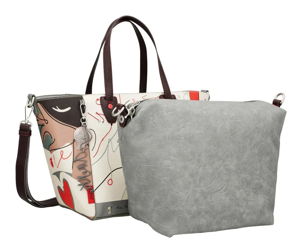 Anekke Alma Ole shopper + tracolla set multicolor