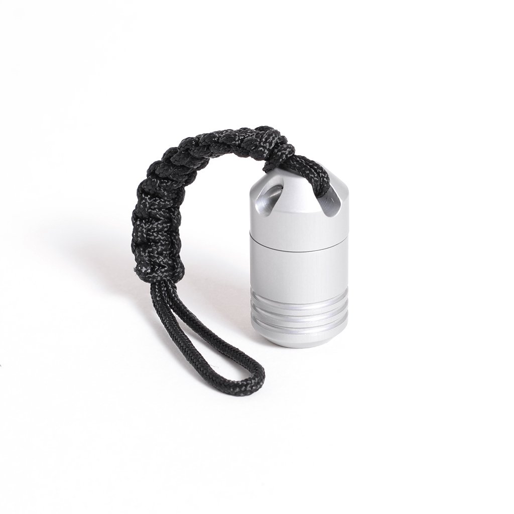 Dango Capsule contenitore alluminio impermeabile grigio