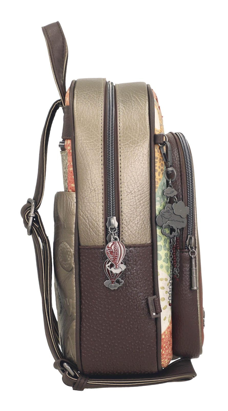 Anekke Odyssey Zaino Medio Tasche Cerniera Regolabile