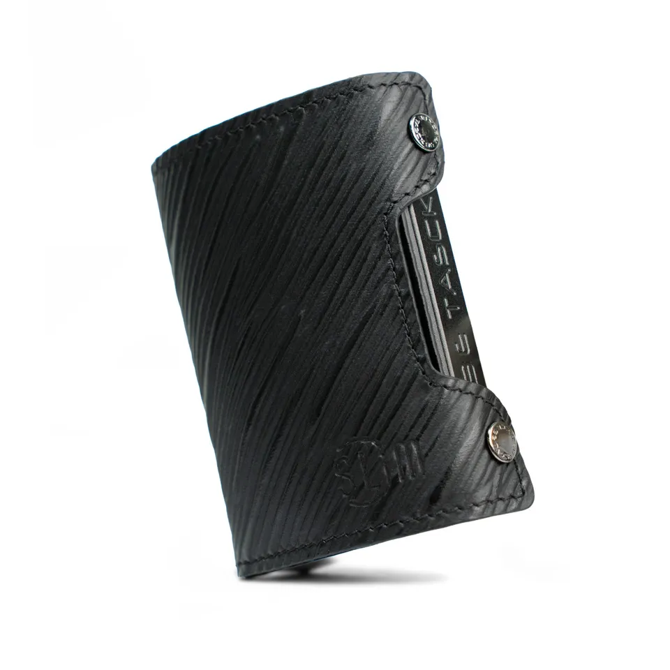 SLim Be Tasck Portacarte Pelle Epi Nero Frame Nero