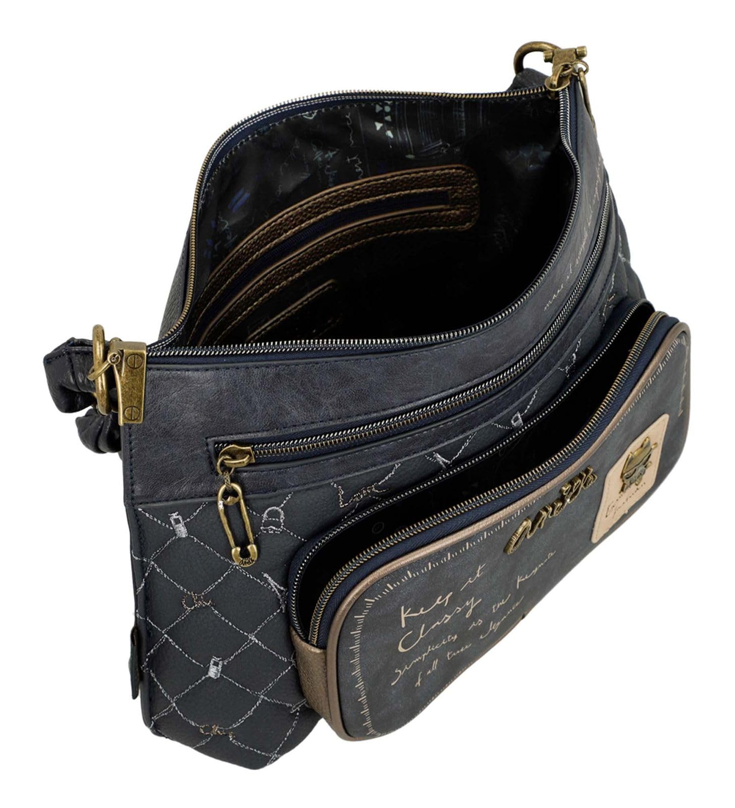 Anekke Boutique tracolla manico corto borsa donna parigina