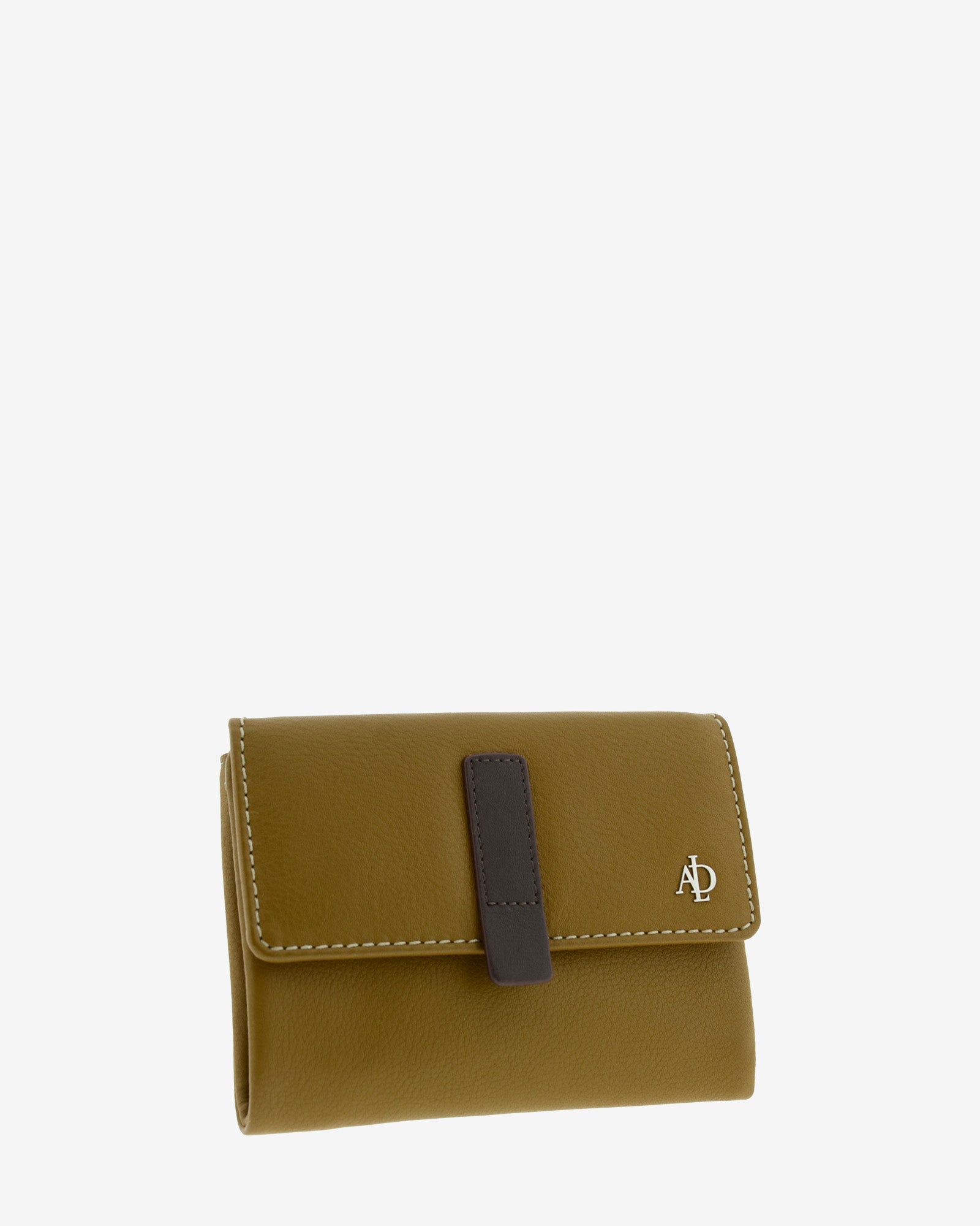 Adapell Affinità 4243 portafoglio piccolo pelle bronzo 9 carte