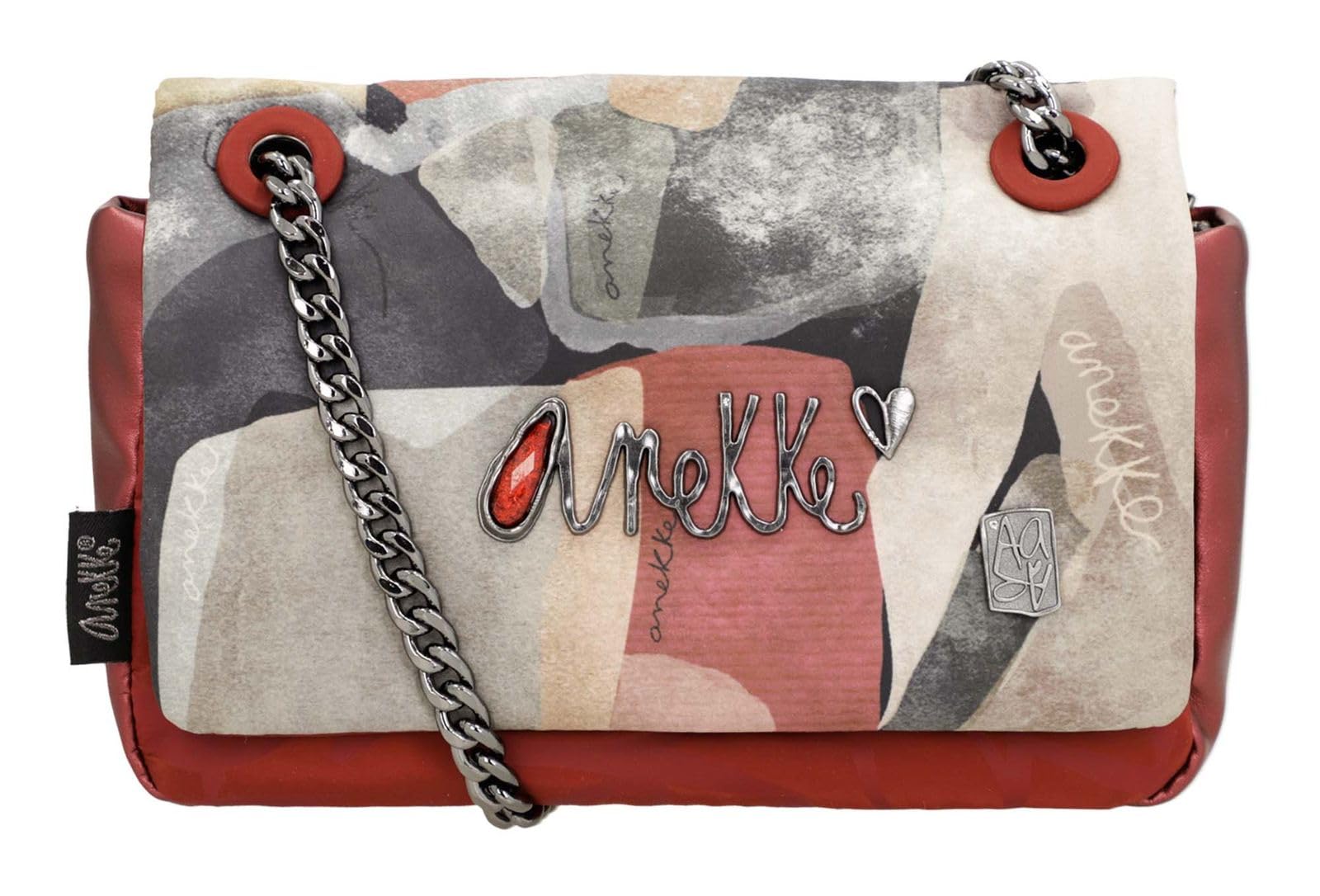 Anekke Nature Imaginary Borsa a Tracolla con Patta 22 cm